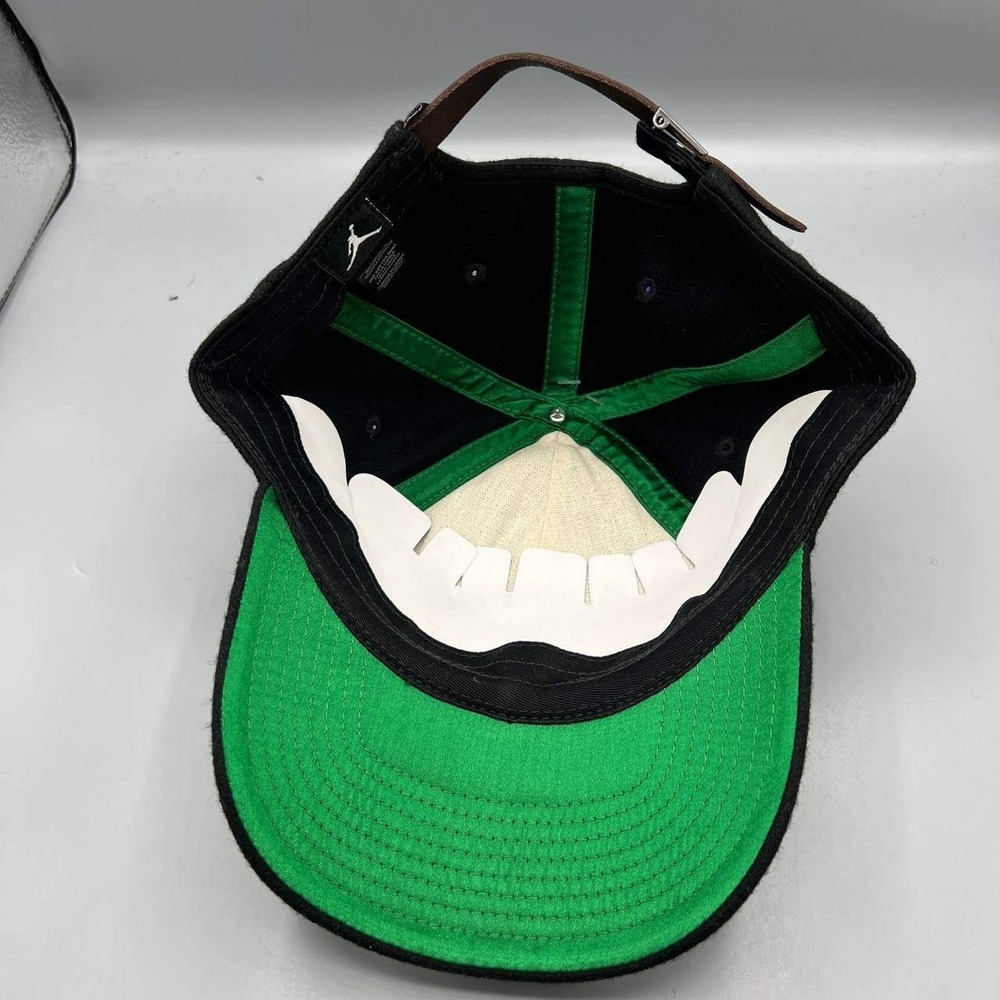 Charlotte Hornets x‎ Air Jordan Hat Men Black NBA Jumpman Strap Back Cap New - Picture 2 of 8